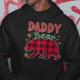 Daddy Bear Plaid Buffalo Pajama Family Matching Christmas Raglan Baseball Tee Hoodie Unique Gifts