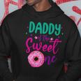 Daddy Of Sweet One 1St Birthday Party Matching Family Donut Hoodie Unique Gifts