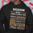 Dickson Name Gift Dickson Born To Rule Hoodie Personalized Gifts