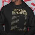 Dickson Name Gift Dickson Facts Hoodie Personalized Gifts