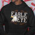 Eagle Eye Us Pride Gift 4Th Of July Eagle Hoodie Unique Gifts