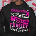 Eosinophilic Disease Doesnt Come With A Manual It Comes With A Family Who Never Gives Up Pink Ribbon Eosinophilic Disease Eosinophilic Disease Awareness Hoodie Unique Gifts