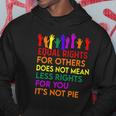 Equal Rights For Others Does Not Mean Equality Tee Pie Hoodie Unique Gifts