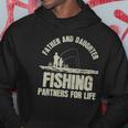 Father & Daughter Fishing Partners - Fathers Day Gift Hoodie Unique Gifts