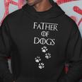 Father Of Dogs Paw Prints Hoodie Unique Gifts