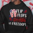 Flip Flops Fireworks And Freedom 4Th Of July V2 Hoodie Unique Gifts