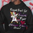 Friends Dont Let Friends Fight Chronic Pain Alone Unicorn Purple Ribbon Chronic Pain Support Chronic Pain Awareness Hoodie Funny Gifts