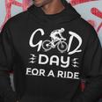 Funny Good Day For A Ride Funny Bicycle I Ride Fun Hobby Race Quote Hoodie Funny Gifts