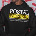 Funny Postal Worker - Mail Carrier Hoodie Personalized Gifts
