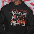 Funny See You At The After-Party Hell Devil Skull Casual Hoodie Unique Gifts
