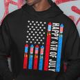 Happy 4Th Of July American Flag Fireworks Patriotic Outfits Hoodie Unique Gifts