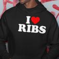 I Love Ribs I Heart Ribs Food Lover Hoodie Unique Gifts
