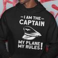 Im The Captain - Funny Airplane Pilot Aviation Hoodie Unique Gifts