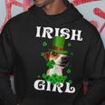 Jack Russell Terrier Patricks Day For Dog Lovers Hoodie Funny Gifts