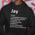Jay Definition Personalized Name Funny Birthday Gift Idea Hoodie Unique Gifts