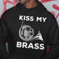 Kiss My Brass - Funny French Horn Player Hoodie Unique Gifts