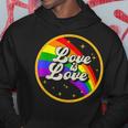 Love Is Love Rainbow Lgbt Gay Lesbian Pride Hoodie Unique Gifts
