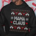 Mama Claus Christmas Ugly Sweater Hoodie Funny Gifts