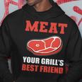 Meat Your Grill’S Best Friend Butcher Chef Cook Bbq Hoodie Funny Gifts