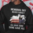 Memorial Day Never Forget All Gave Some Some Gave All Hoodie Unique Gifts
