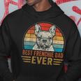 Mens Best Frenchie Dad Ever French Bulldog Lover Fathers Day Hoodie Unique Gifts
