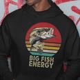 Mens Big Fish Energy Fishing Gifts For Men Dads Hoodie Unique Gifts