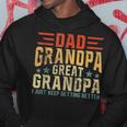 Mens Fathers Day From Grandkids Dad Grandpa Great Grandpa Hoodie Funny Gifts