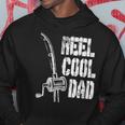 Mens Reel Cool Dad Fishing Daddy Mens Fathers Day Gift Idea Hoodie Unique Gifts