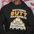 Nothing Butt Happiness Funny Welsh Corgi Dog Pet Lover Gift V2 Hoodie Unique Gifts