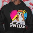 Pansexual Beagle Rainbow Heart Pride Lgbt Dog Lover 56 Beagle Dog Hoodie Funny Gifts