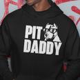 Pit Daddy - Pitbull Dog Lover Pibble Pittie Pit Bull Terrier Hoodie Personalized Gifts