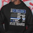 Proud Brother Of A State Police Officer Hoodie Unique Gifts