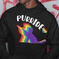 Purride Gay Pride Cat Pride Cat Cat Lgbtq Hoodie Unique Gifts