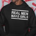 Real Men Make Girls - Dad Father Daughter Day Hoodie Unique Gifts