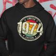 Retro 48 Years Old Vintage 1974 Limited Edition 48Th Birthday Hoodie Unique Gifts