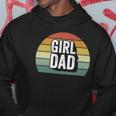 Retro Girl Dad Proud Father Love Dad Of Girls Vintage Hoodie Unique Gifts