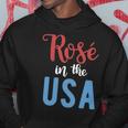 Rose In The Usa Cute Drinking 4Th Of July Hoodie Unique Gifts