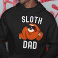Sloth Dad Fathers Day Men Sloth Daddy Funny Sloth Lover Lazy Hoodie Unique Gifts