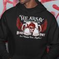 Thats Hearsay Brewing Co Home Of The Mega Pint Funny Skull Hoodie Unique Gifts
