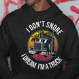 Trucker - 18 Wheeler Freighter Truck Driver Hoodie Funny Gifts