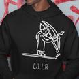 Ullr Norse Viking God Archery Hunting Ski Snow Hoodie Personalized Gifts