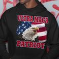 Ultra Maga Patriot American Eagle Us Flag Hoodie Funny Gifts