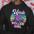 Uncle Of Roller Girl Roller Skating Birthday Matching Family Hoodie Unique Gifts