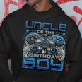 Uncle Of The Birthday Boy Video Gamer Birthday Party Family Hoodie Funny Gifts