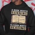 Vintage Censorship Book Reading Nerd I Read Banned Books Hoodie Unique Gifts