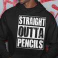 Vintage Straight Outta Pencils Gift Hoodie Unique Gifts