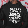 Wed Like Some Bbq Baby 4Th Of July Pregnancy Announcement Hoodie Unique Gifts