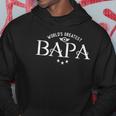 Worlds Greatest Bapa Fathers Day Hoodie Unique Gifts
