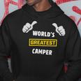Worlds Greatest Camper Funny Camping Gift CampShirt Hoodie Unique Gifts