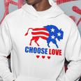 2022 Choose Love Buffalo Give Hope And Share Grief Heart Hoodie Unique Gifts